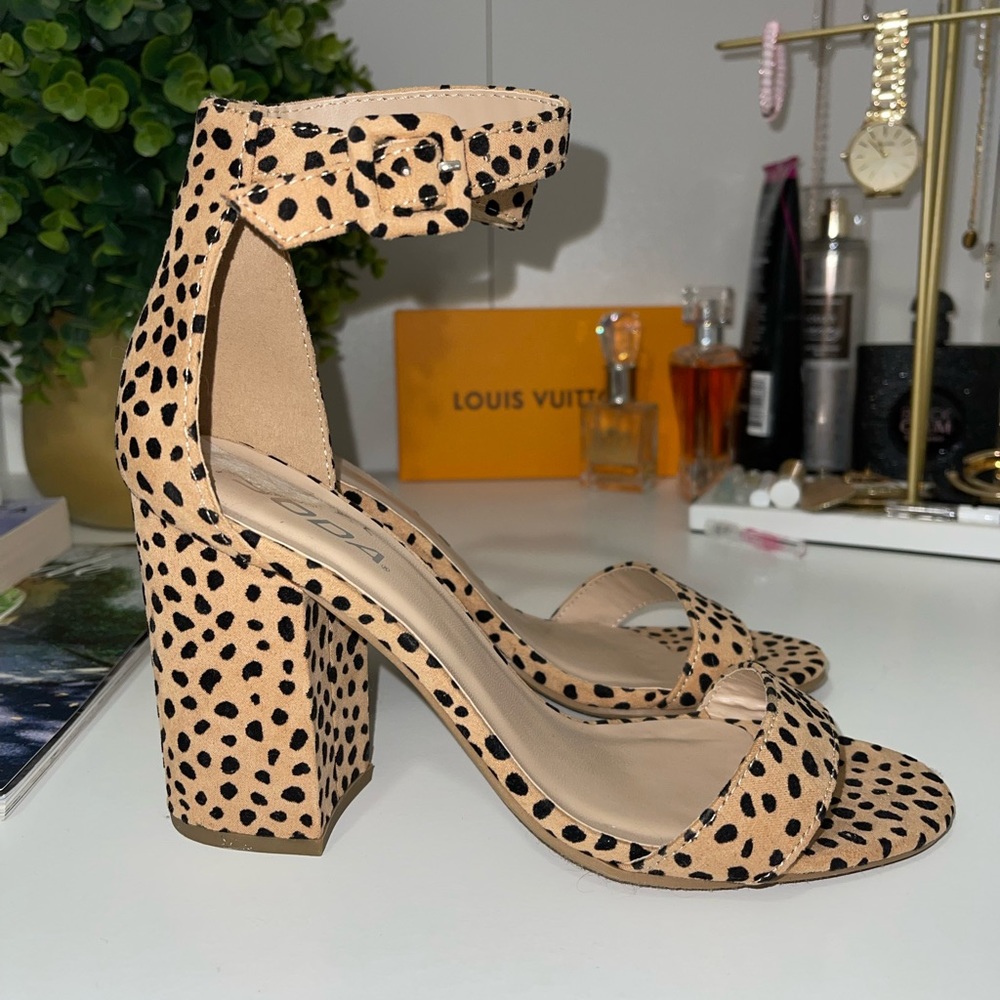Leopard Heels